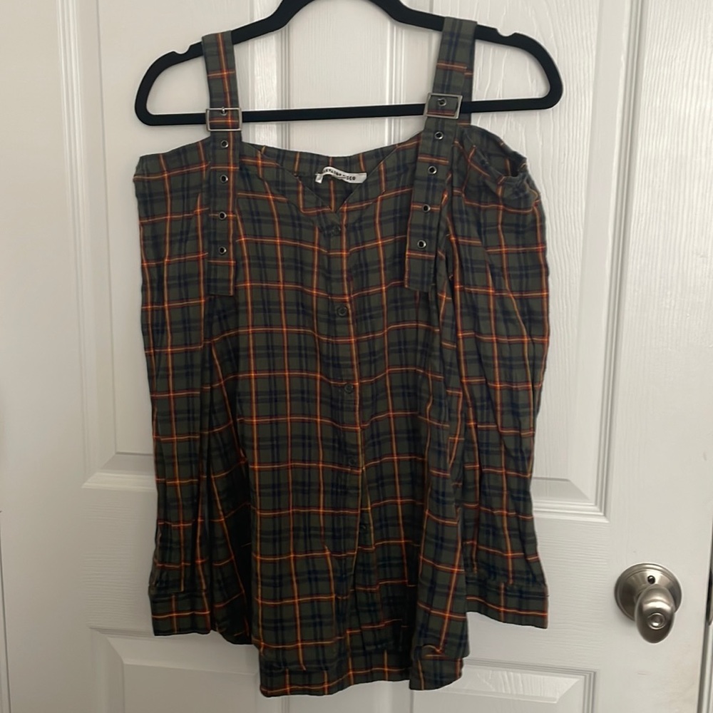 Plaid Top